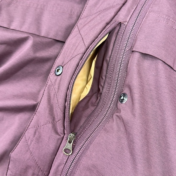 🍁 PRANA🍁 SAYAMA LONG JACKET WINTER COZY WARM maroon - Picture 11 of 17